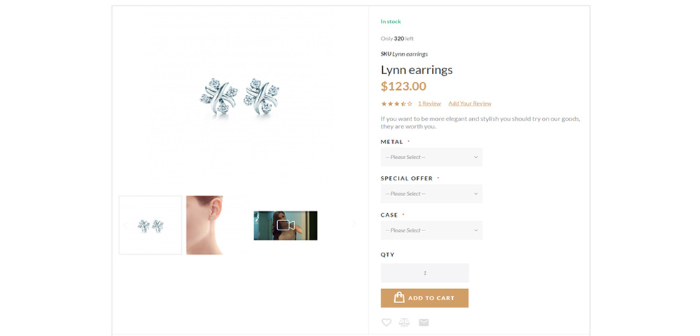 Product page