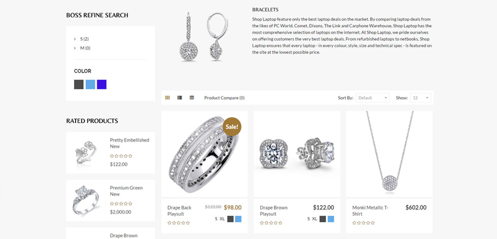 Category page