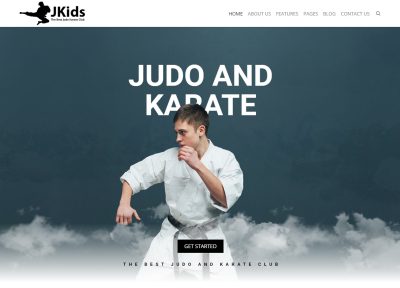 Latest Martial Arts Website Templates 2018