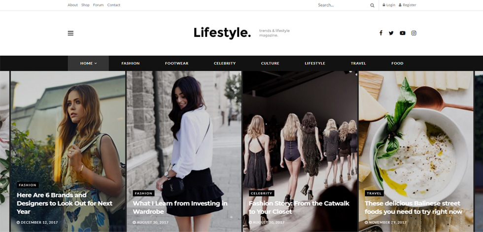 Home page