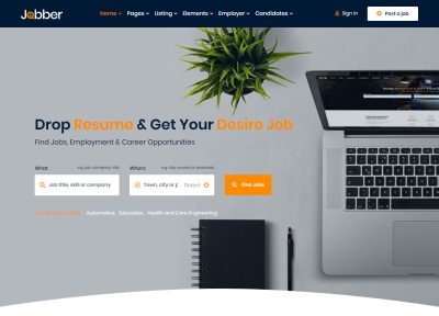 10+ Best HTML5 Job Board Website Templates 2021