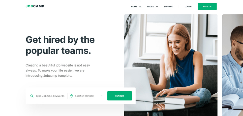 Home page