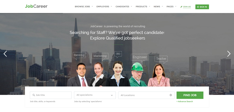 Home page
