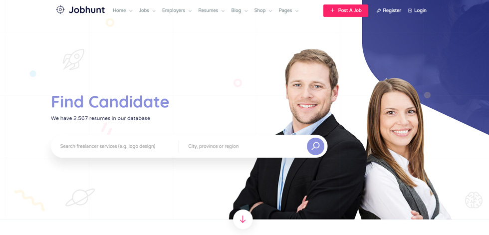 Home page