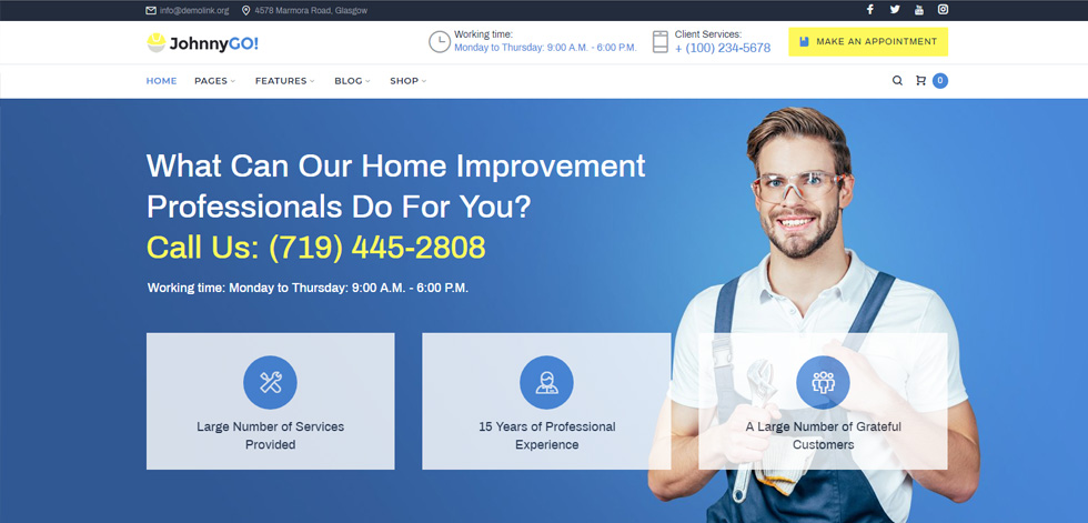 Home page