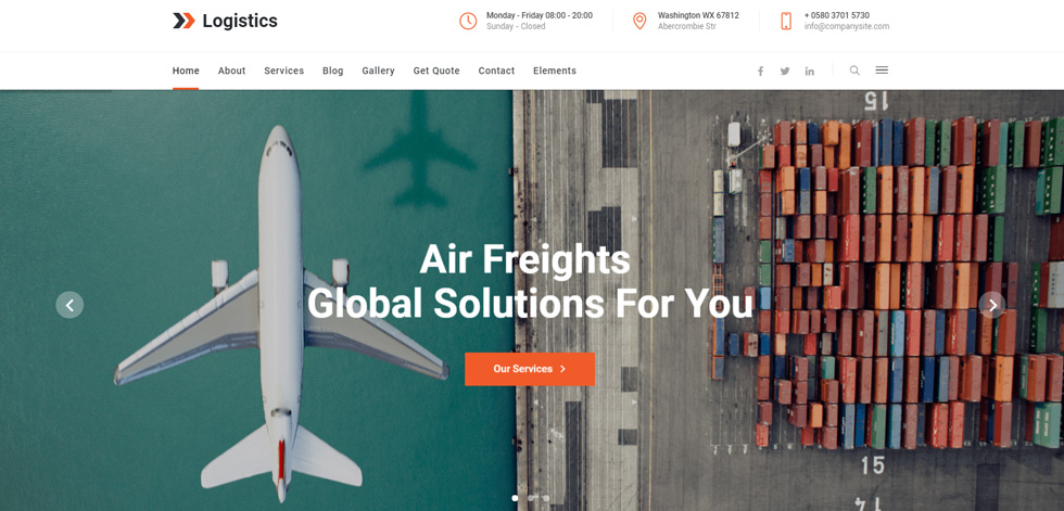 Home page