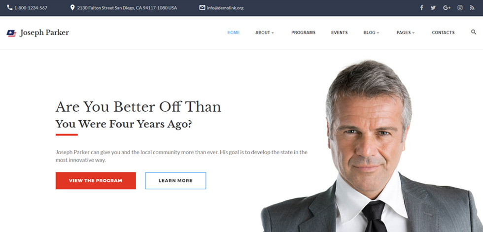 Home page