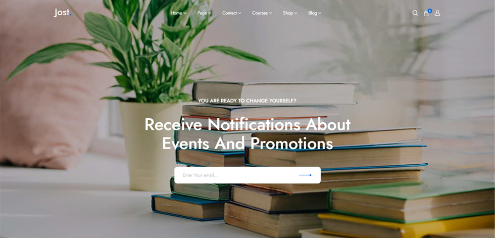 Home page