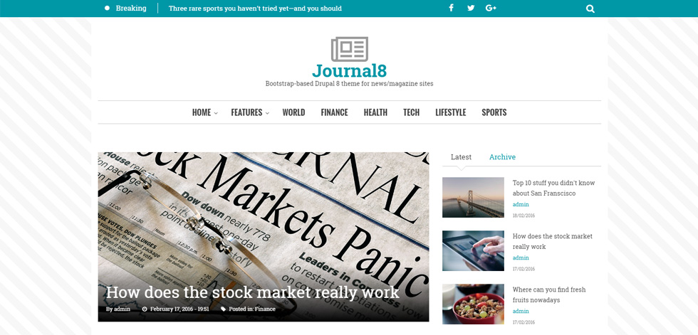 Home page