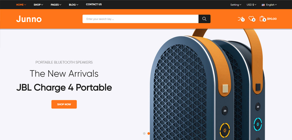 Home page