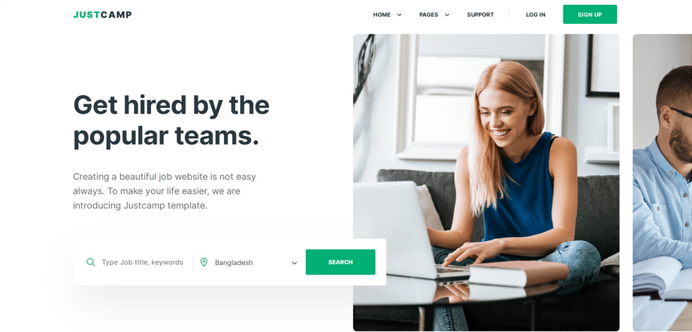 Home page