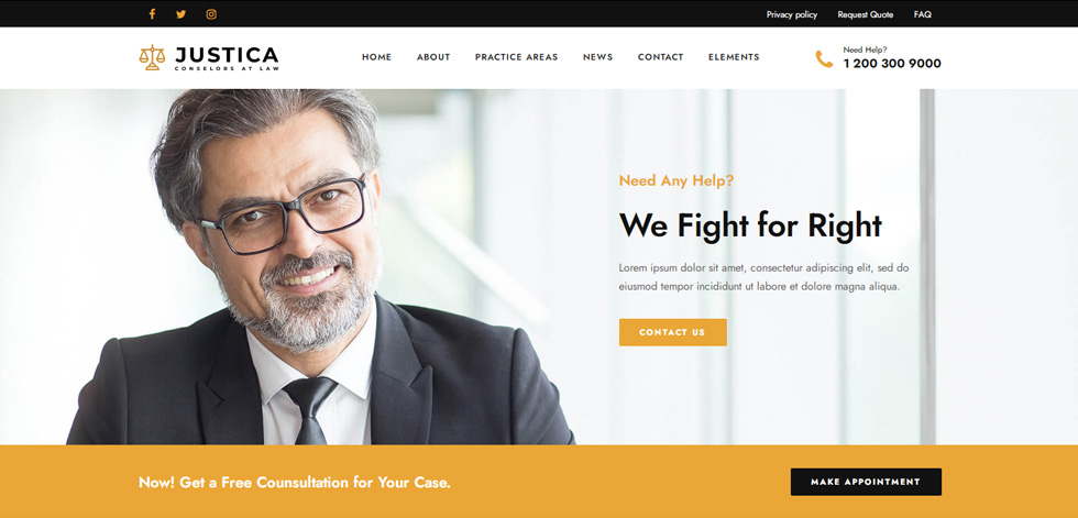 Home page