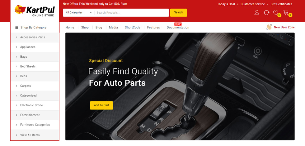 Home page