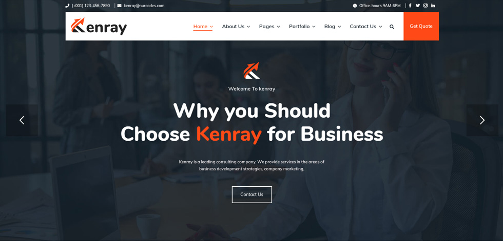 Home page