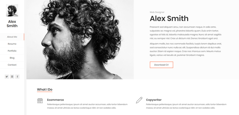 Home page