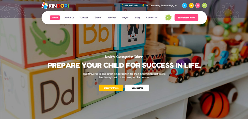 Home page