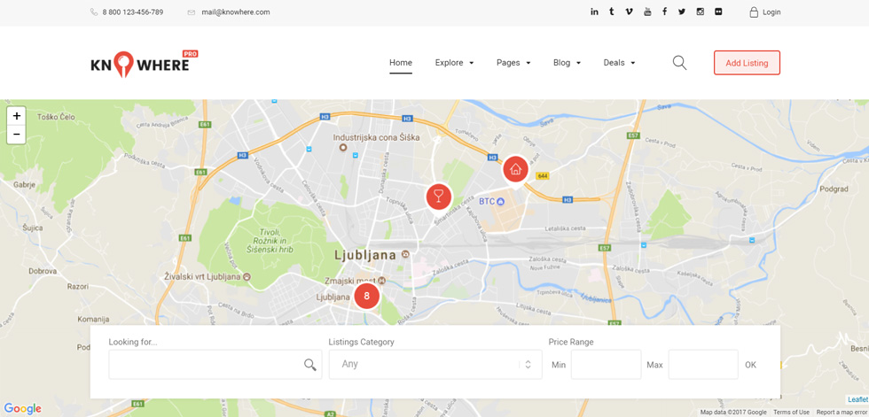 Home page