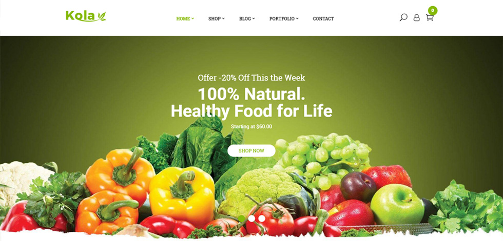 Home page