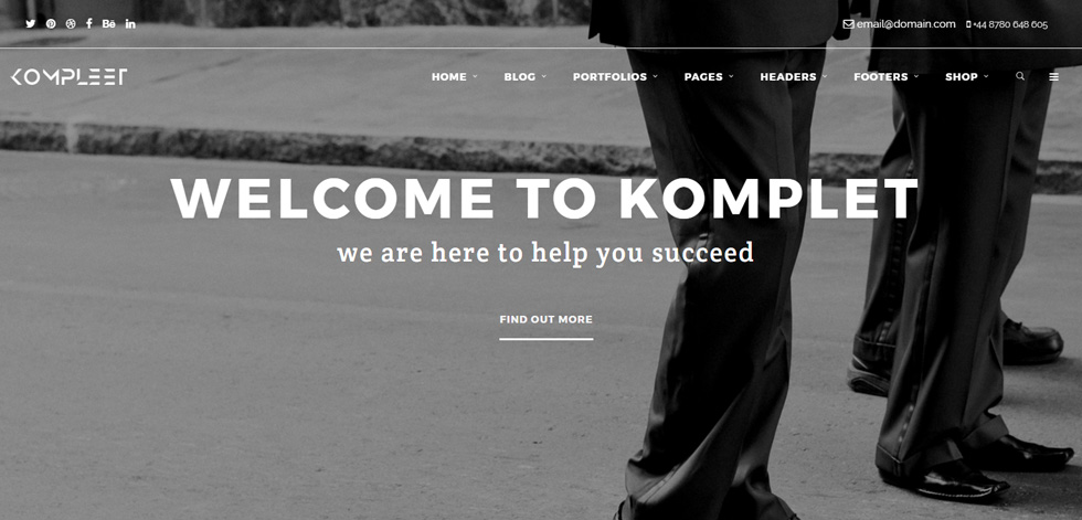 Home page