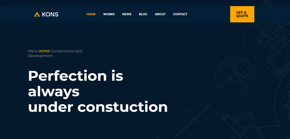 Home page