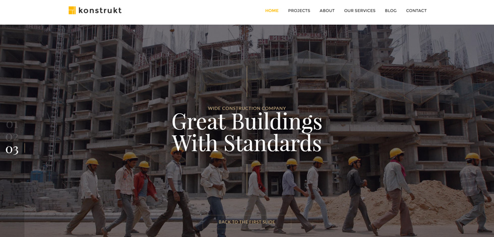 Home page