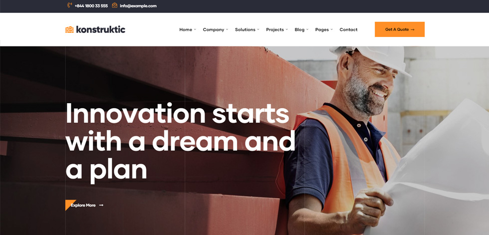 Home page