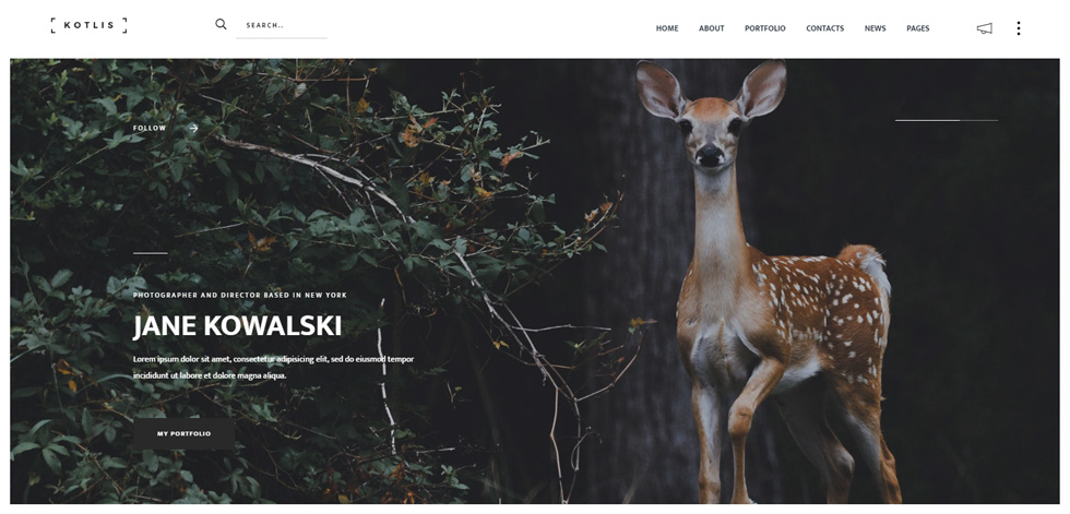 Home page