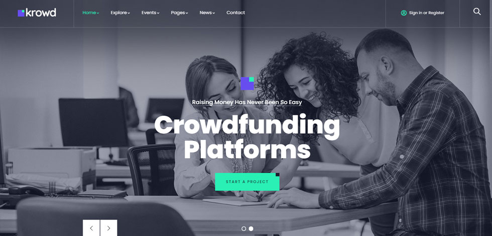 Home page