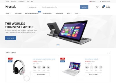 10+ Latest Responsive Magento Multipurpose Themes 2018