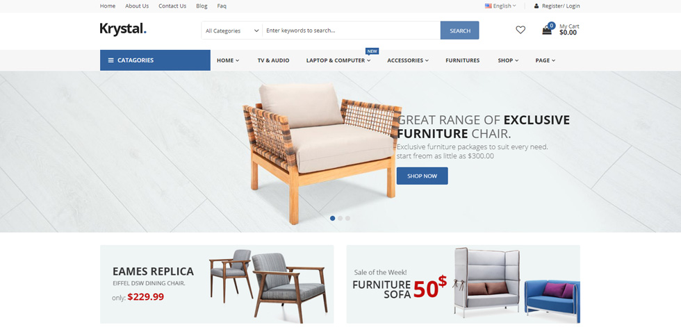 Home page