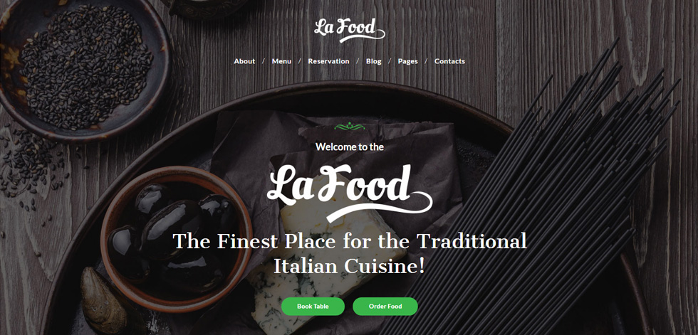 Home page