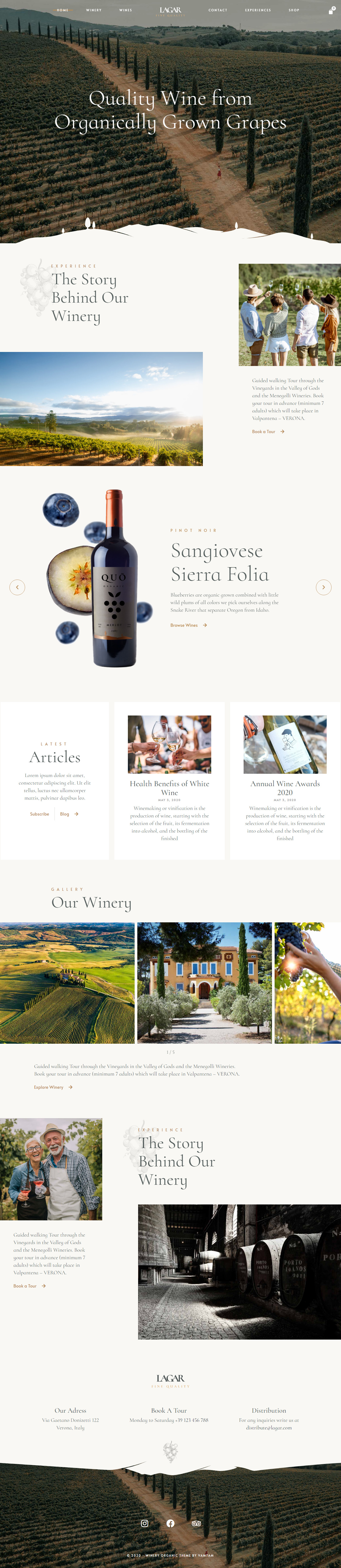 Lagar Woocommerce Themes