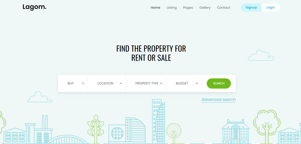 Home page