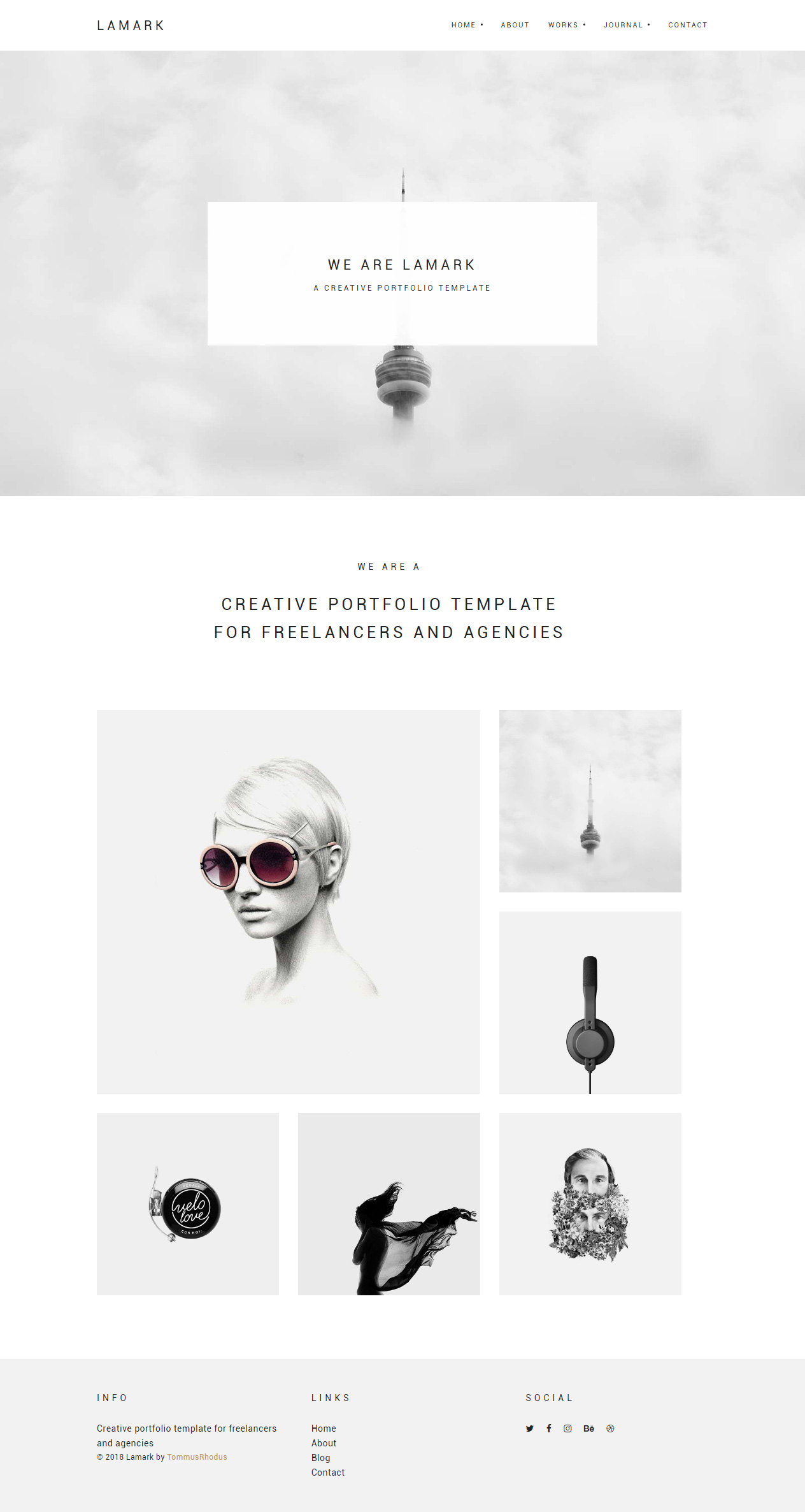 Lamark Best Agency WordPress Themes