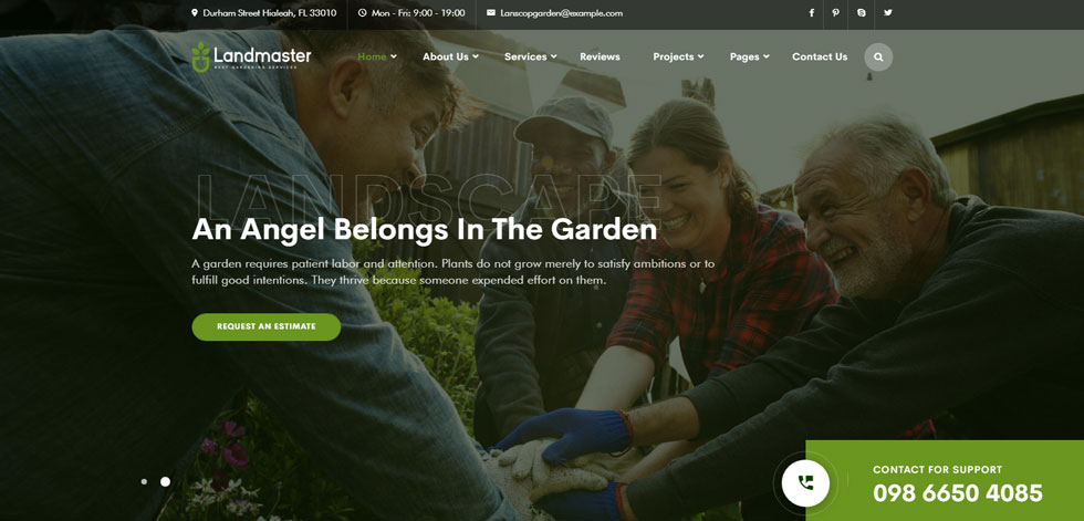 Home page