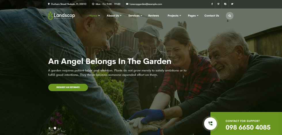Home page