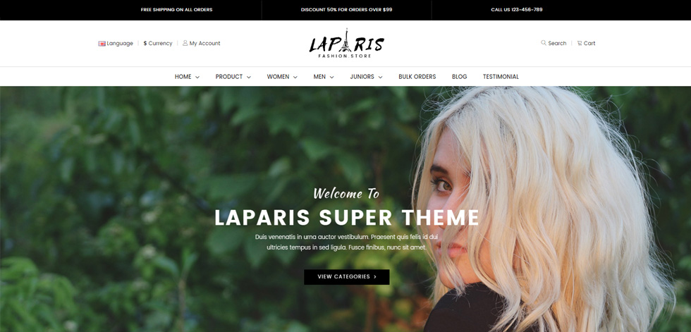 Home page