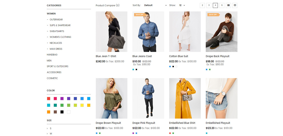 Category page