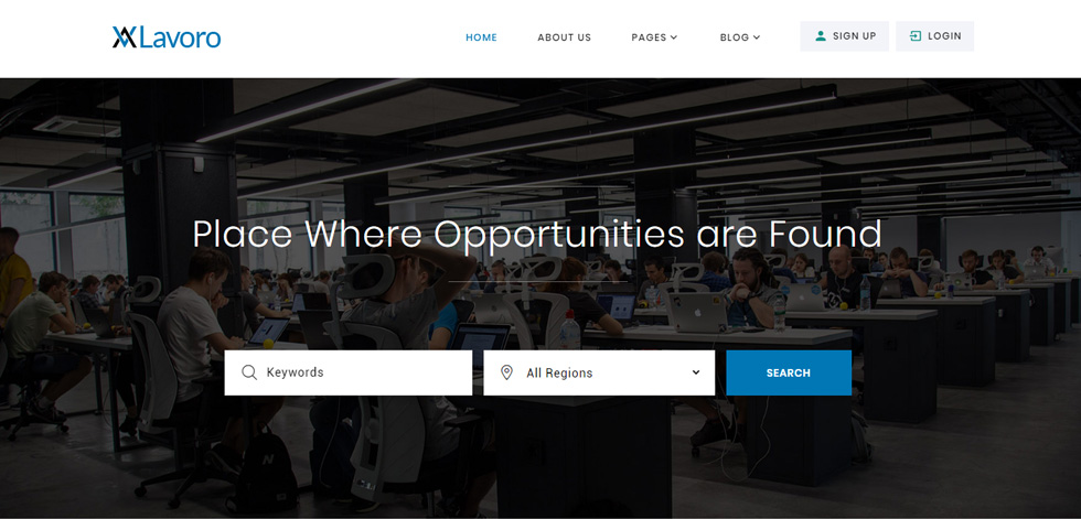 Home page