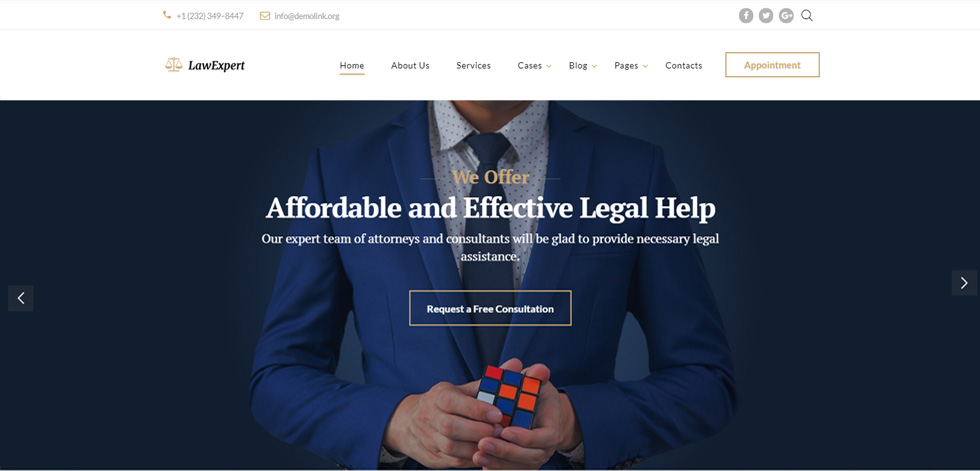 Home page