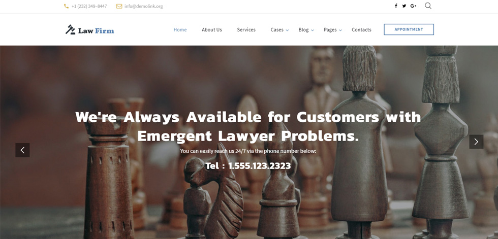 Home page