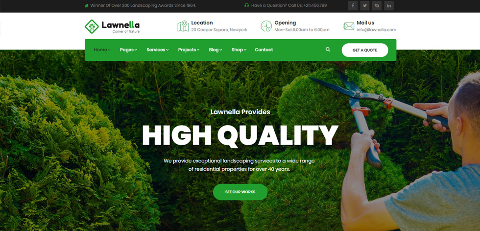 Home page