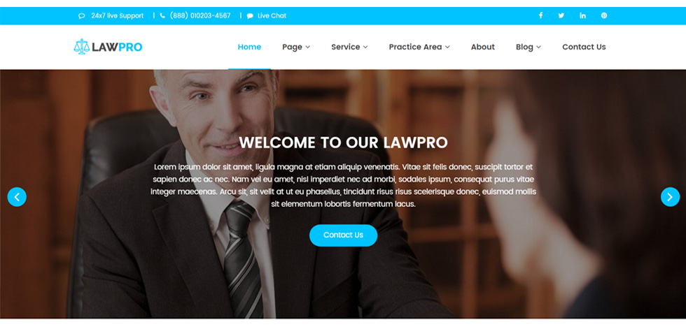 Home page