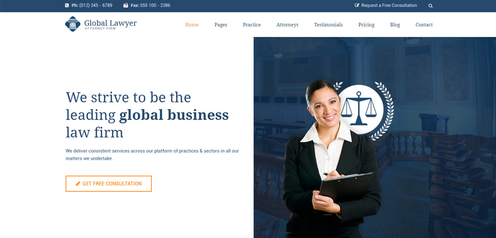 Home page