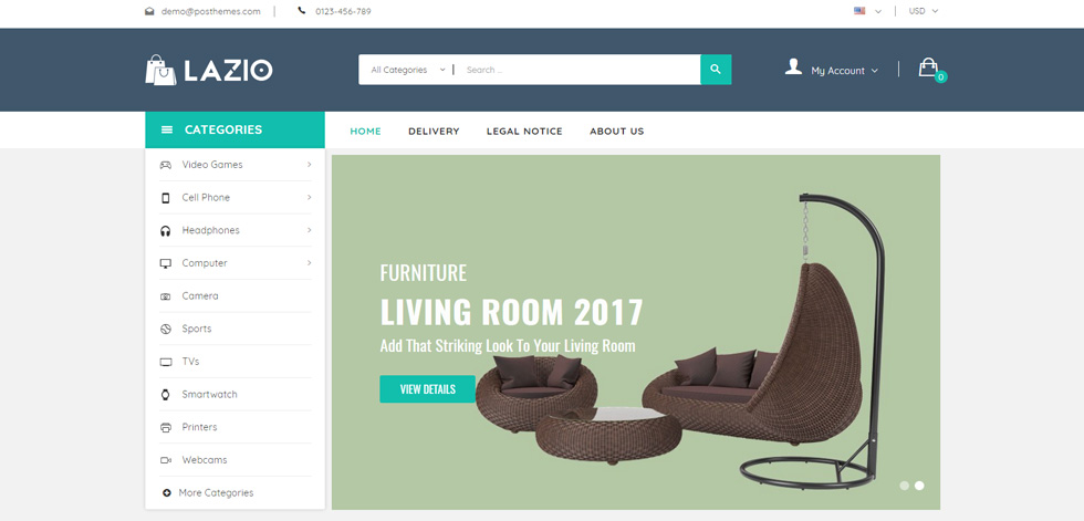 Home page