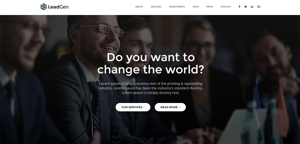Home page