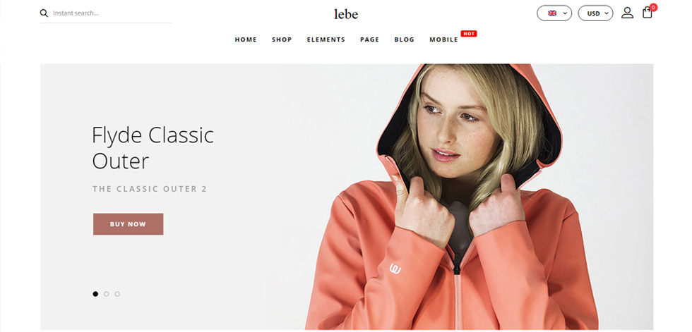 Home page