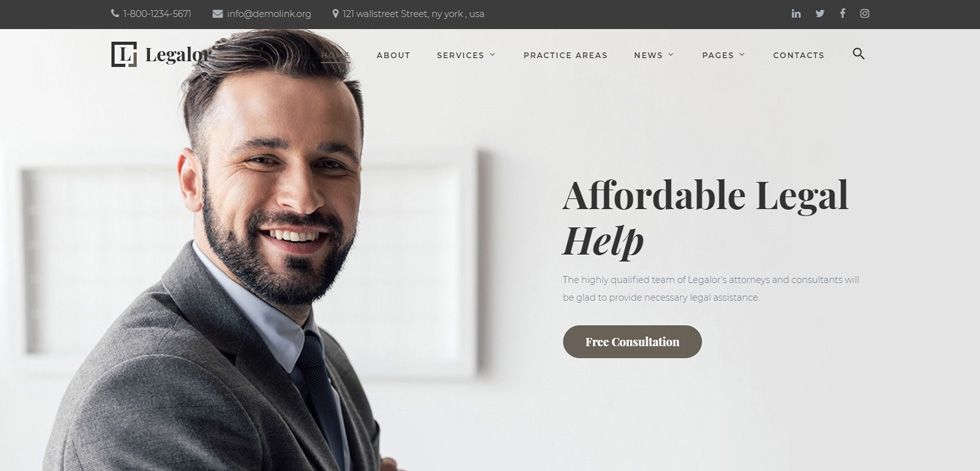 Home page