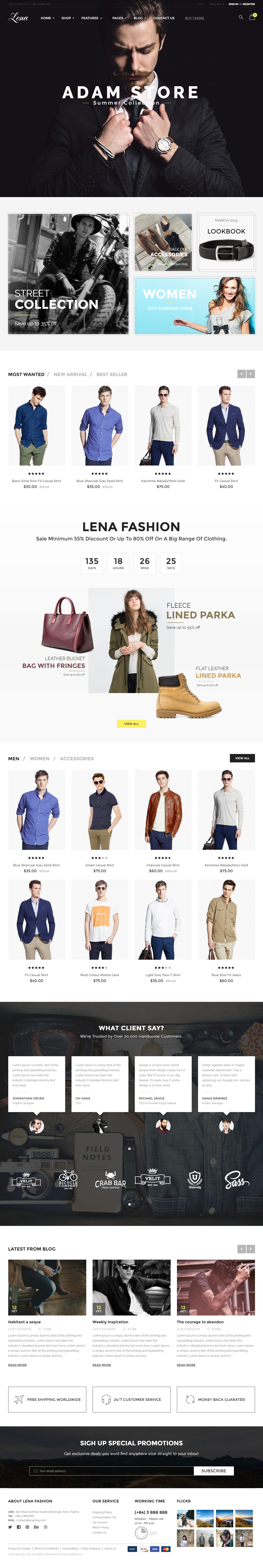 Lena WordPress Theme like Etsy