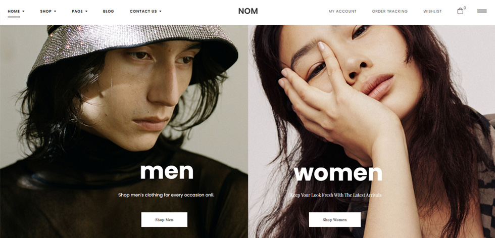 Home page
